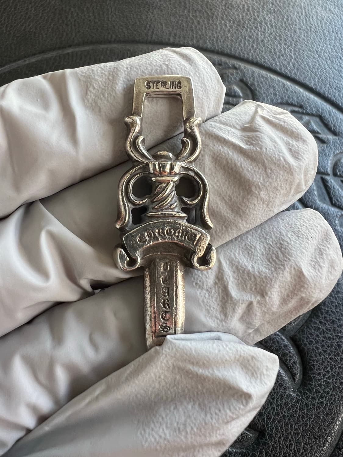 크롬하츠 10대거 펜던트 + 정품 줄 상품이미지3