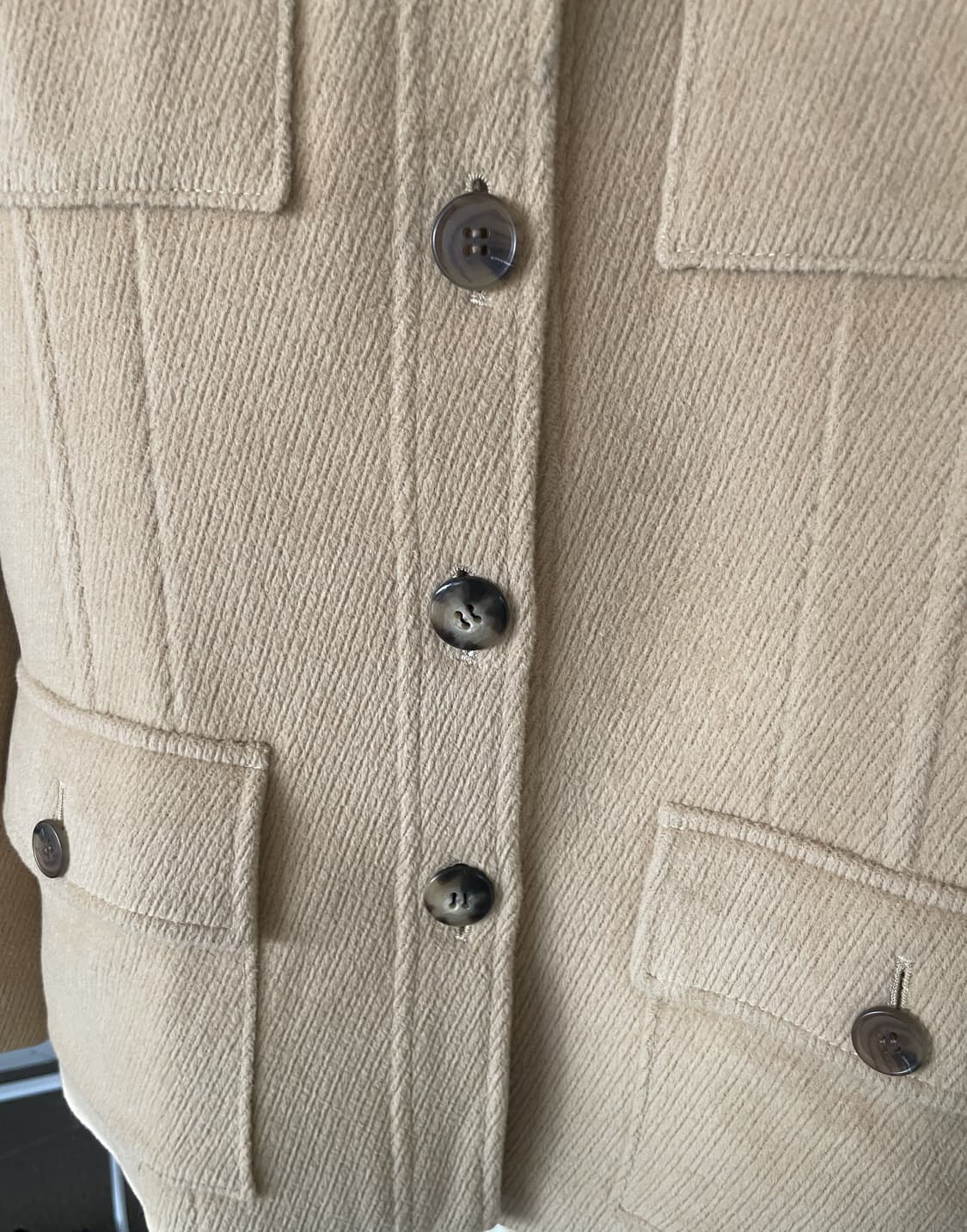 vintage pocket wool short coat 상품이미지5