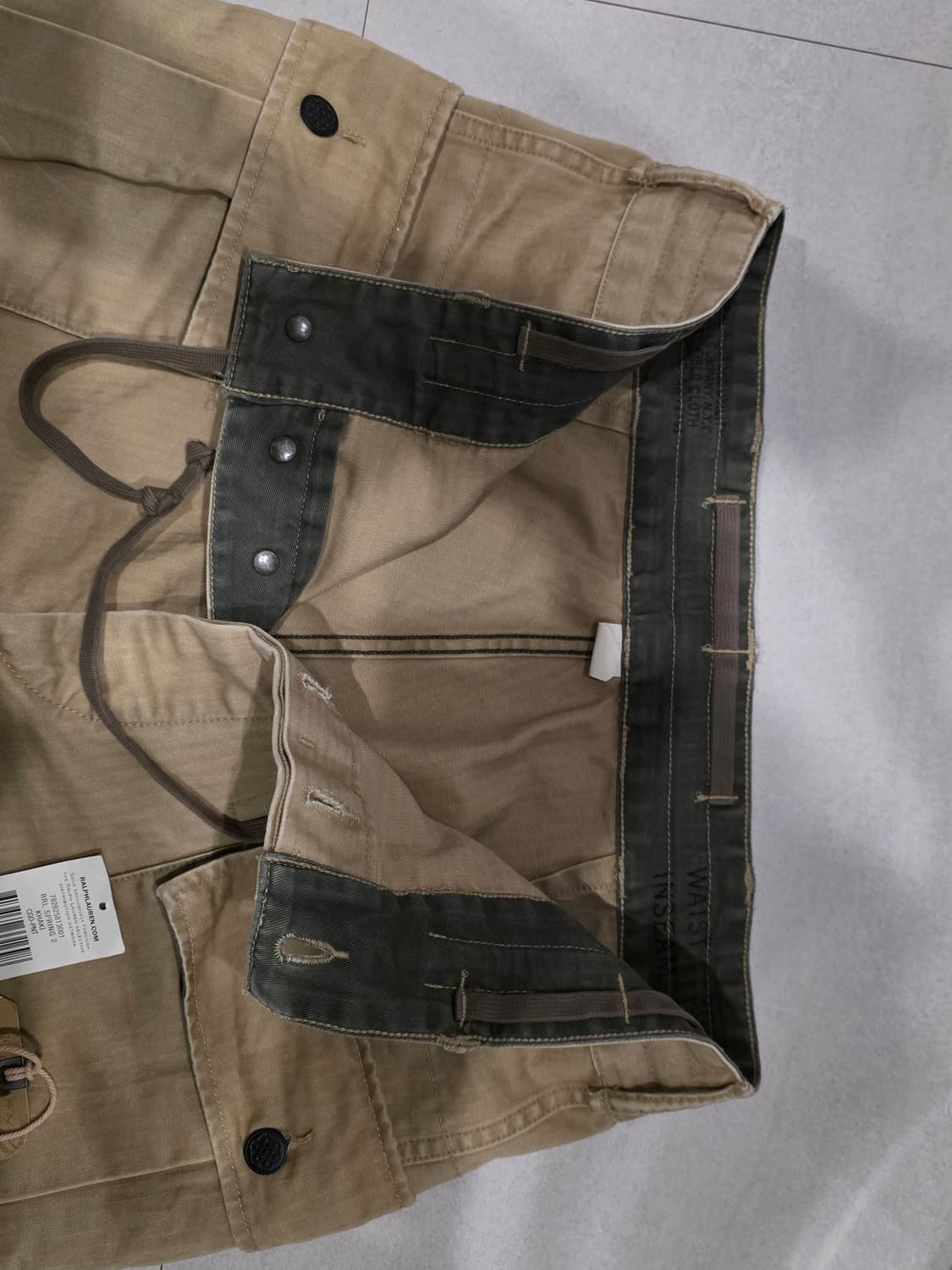 RRL/캠벨 헤링본 트윌 카고팬츠 / 30×32 상품이미지6