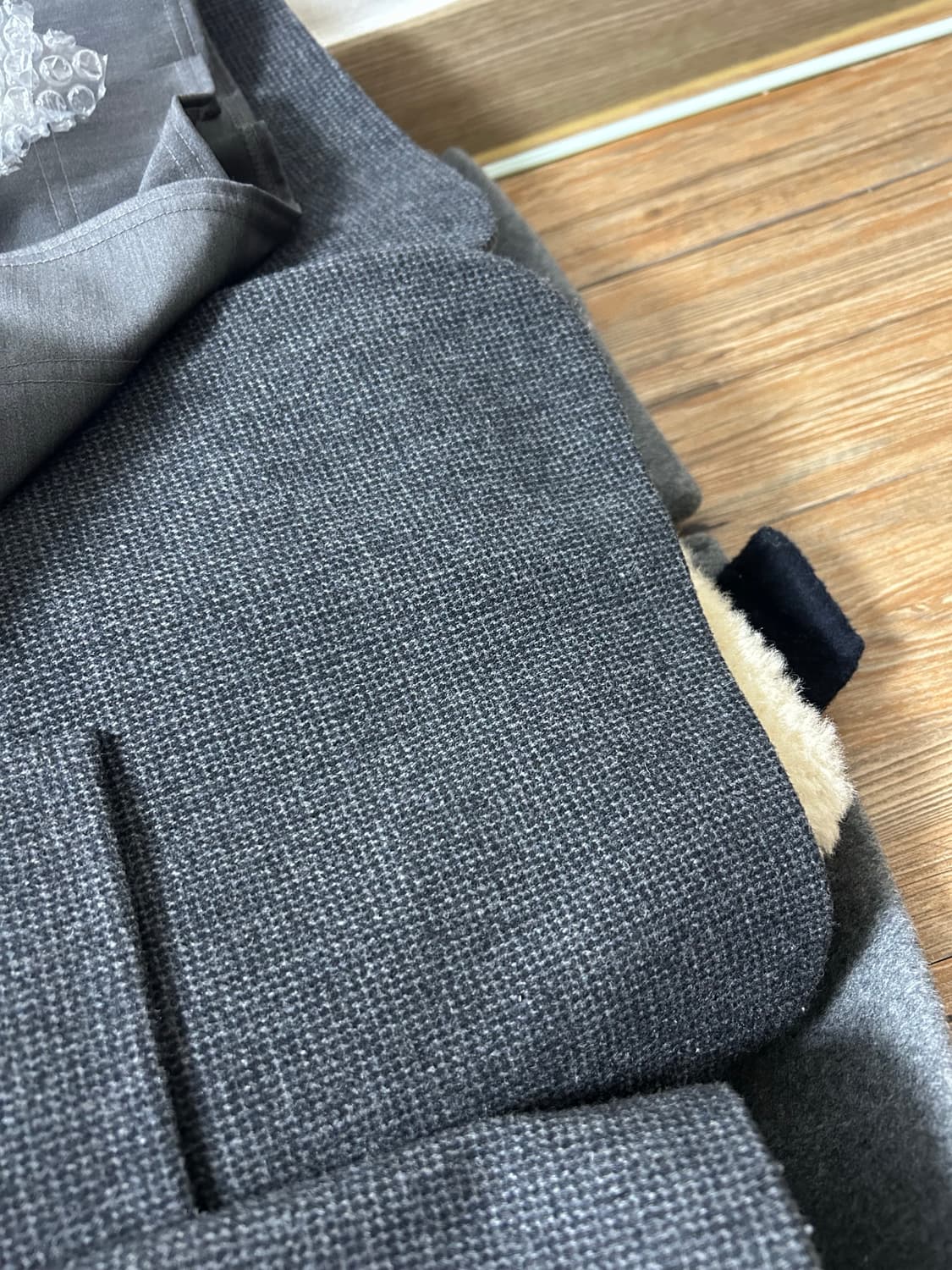 시스티나 헤링본 울 자켓 팝니다 상품이미지3