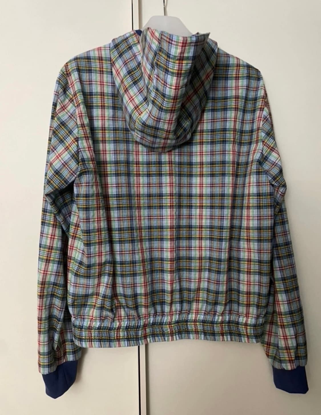 더뮤지엄비지터 LOVE CHECK JACKET 사이즈s 상품이미지2