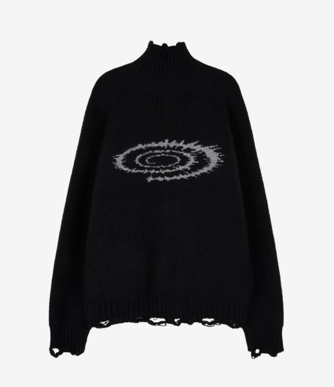 IDWS 하이넥 니트집업 상품이미지2