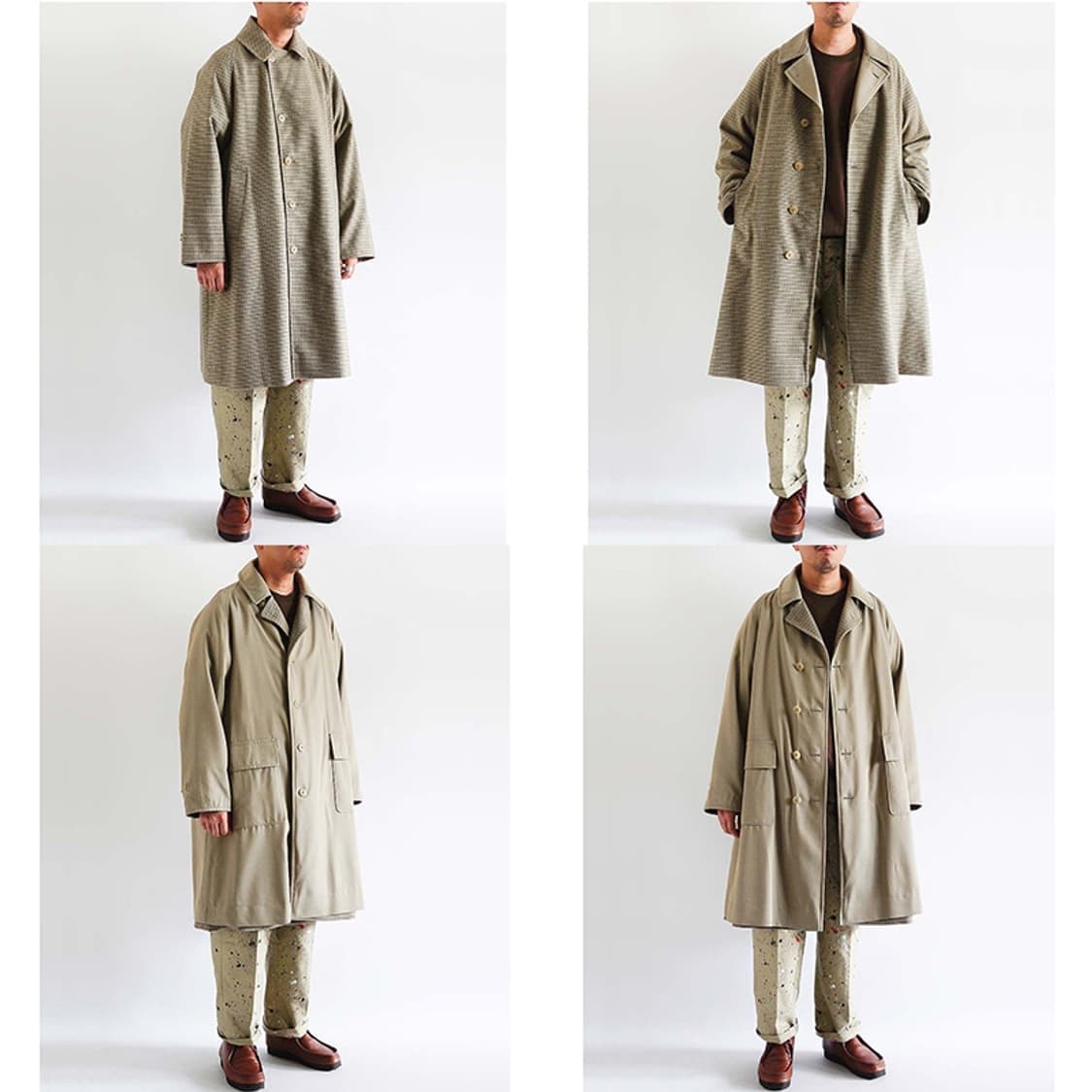 캡틴선샤인 리버시블 체스터필드 코트 38사이즈 상품이미지2