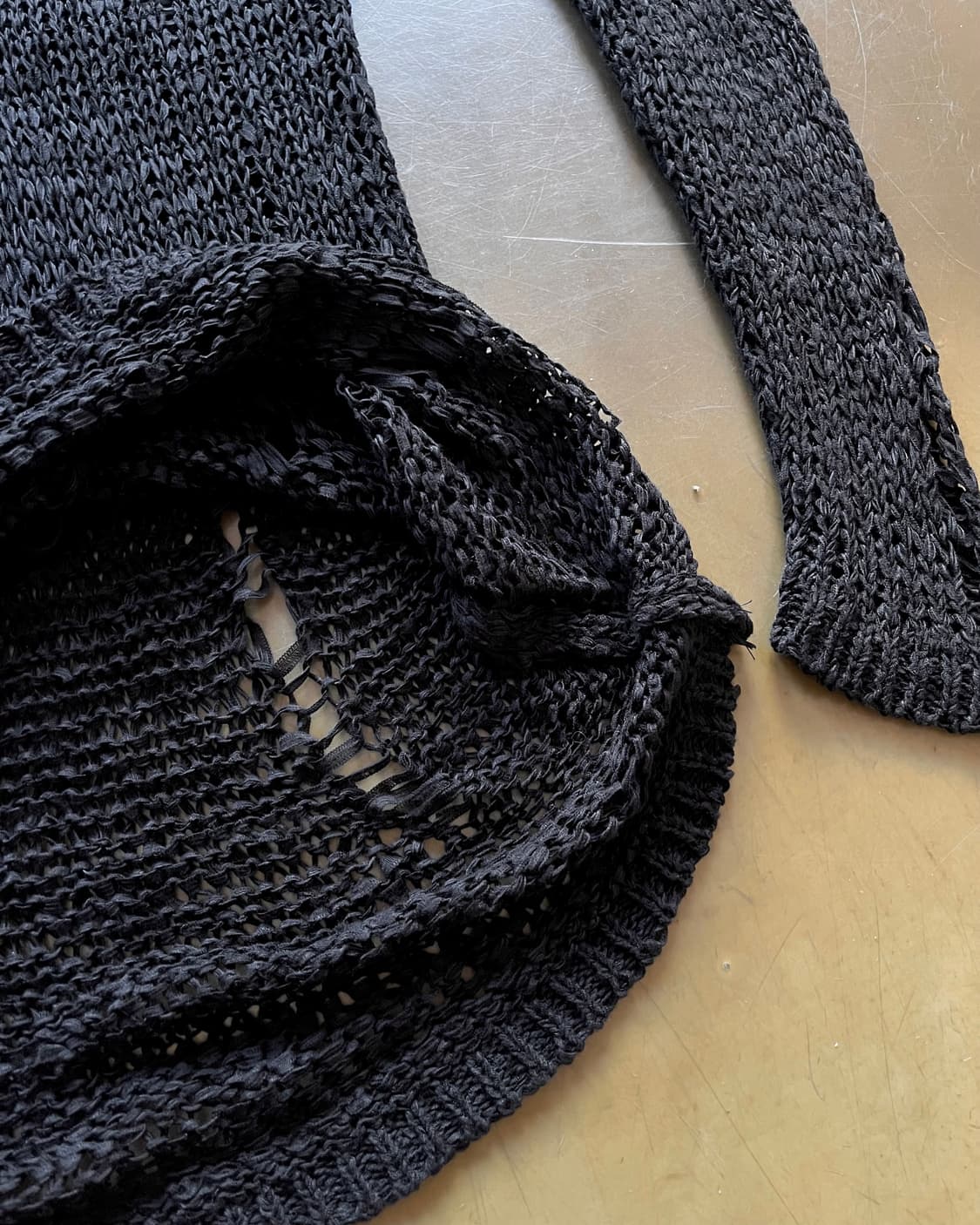 Jpn Vintage Grunge Mesh Damage Knit 상품이미지6