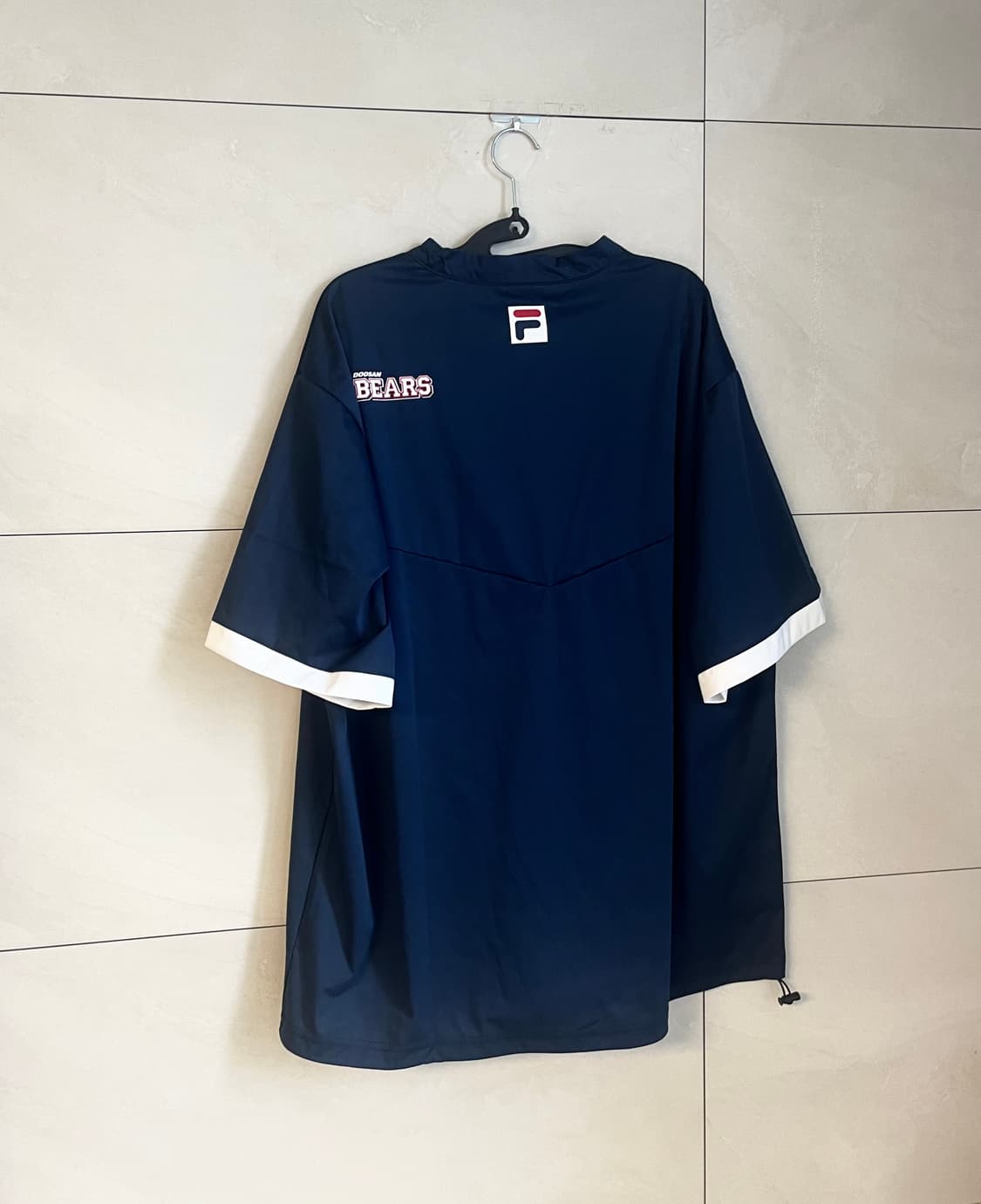 [2XL] 두산베어스 필라 휠라 아노락 야구 반팔 바람막이 상품이미지4