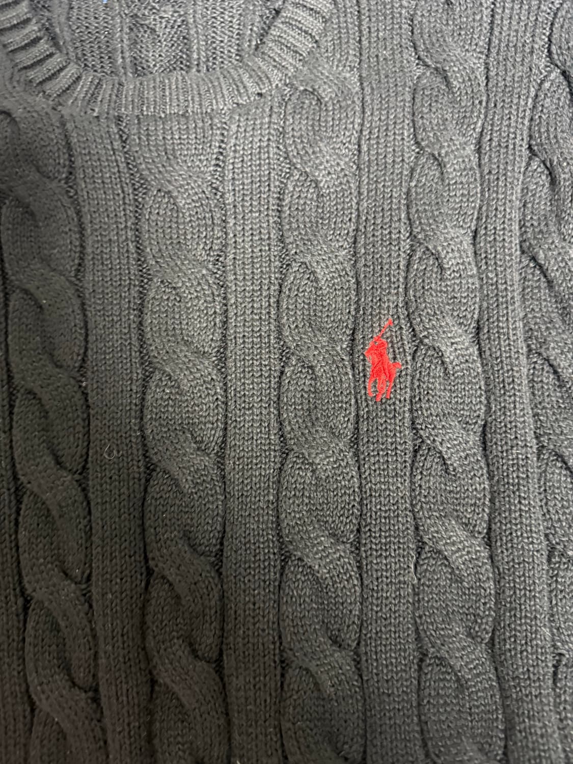 폴로 랄프로렌 꽈배기 니트 상품이미지4