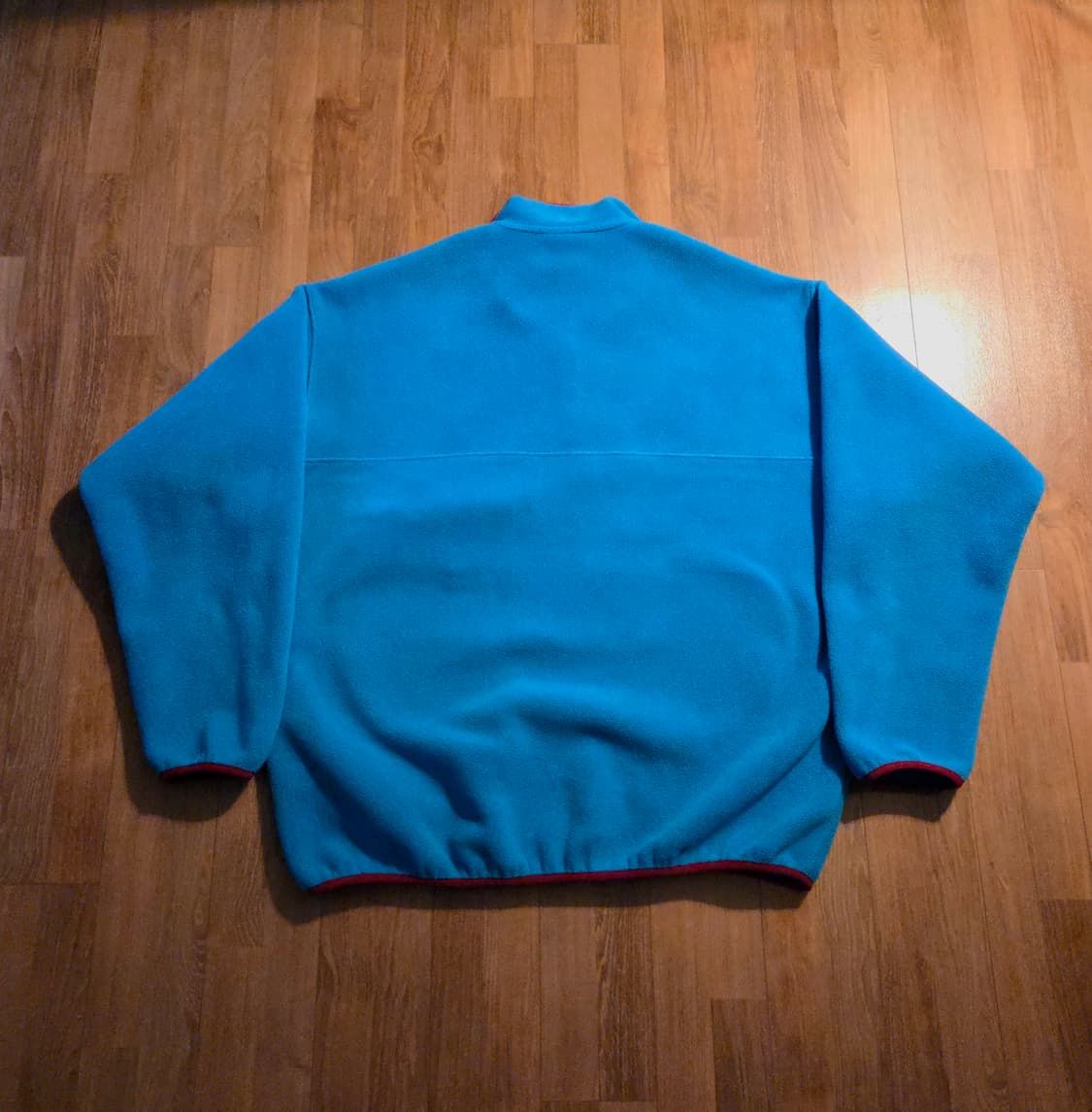 (XL)파타고니아 스카이블루/레드 신칠라 플리스 상품이미지3