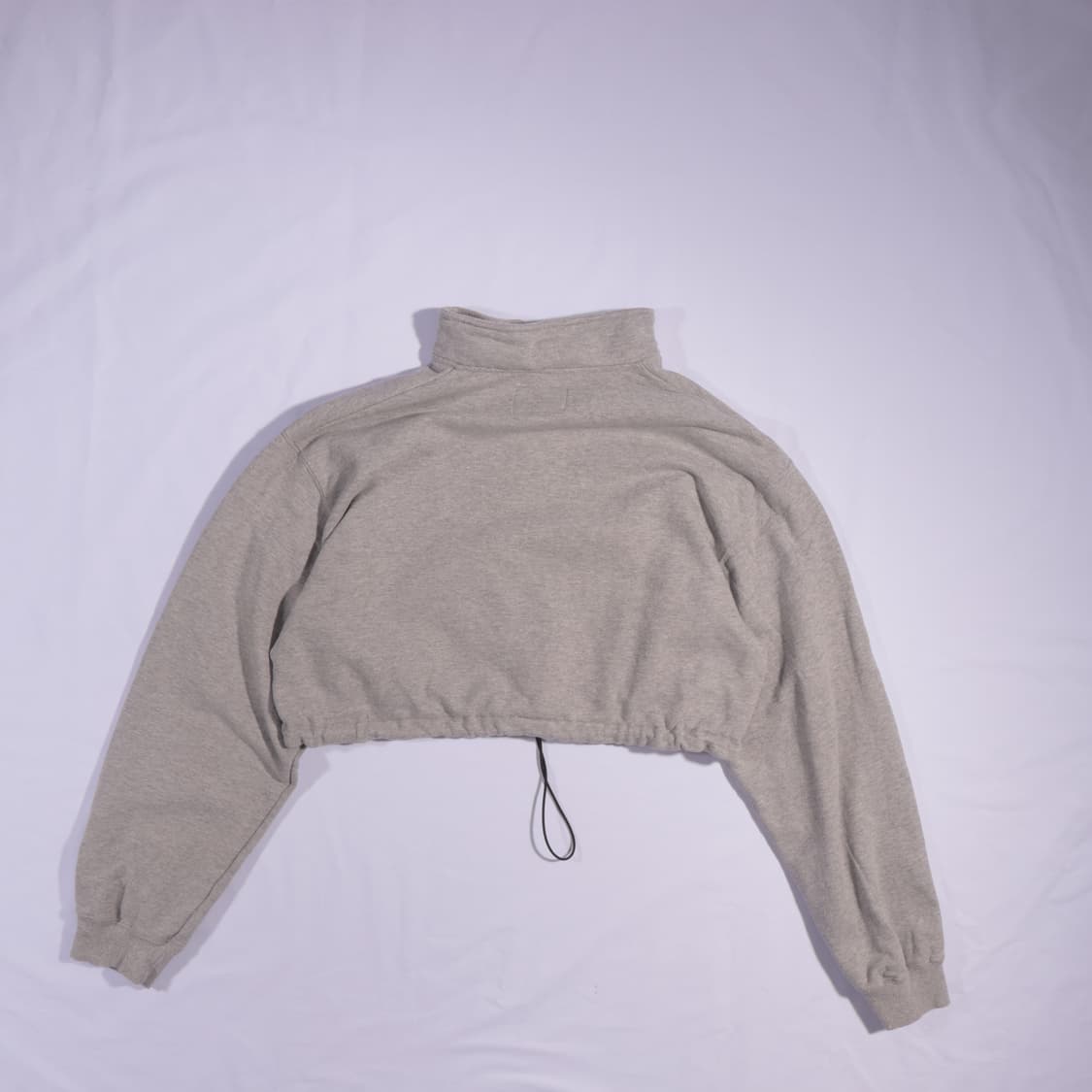 키르시 로고자수 크롭 반지업 B85 상품이미지5