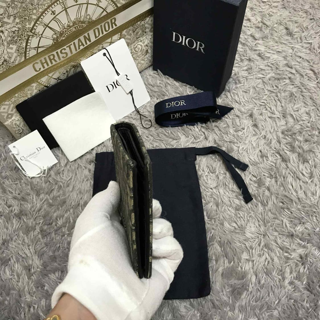 {클로젯}[매장 풀구성] 디올 오블리크 반지갑 상품이미지8