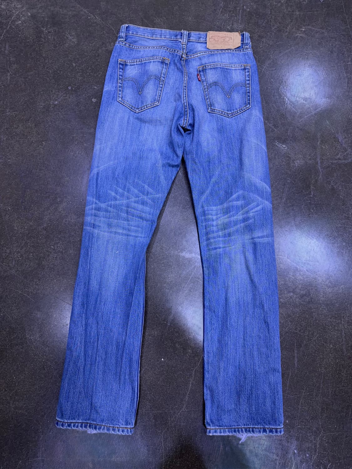 리바이스 501 레귤러핏 빈티지 라인 워싱 데님팬츠 31 상품이미지2