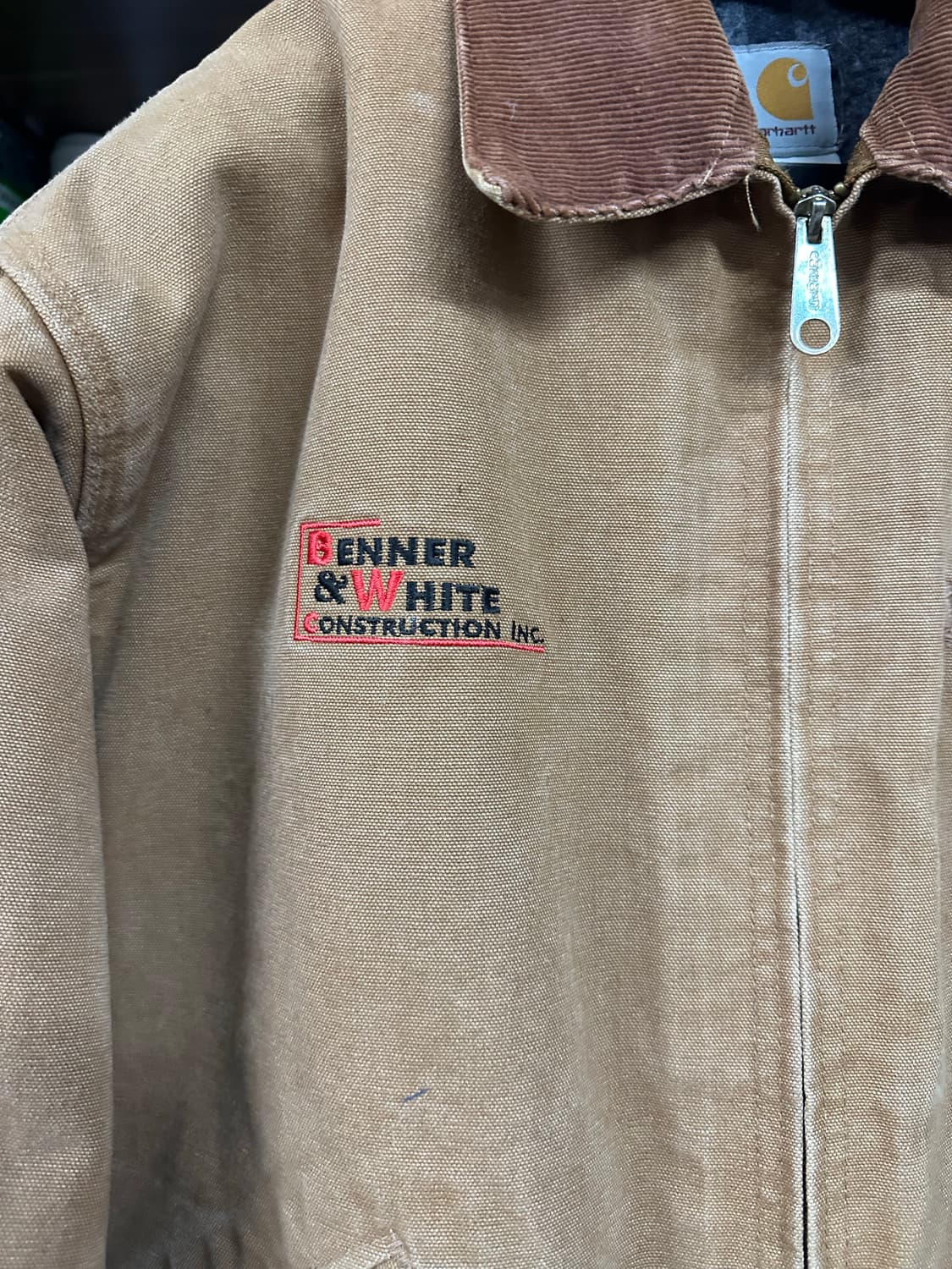 칼하트 디트로이트 자켓 J01 브라운 상품이미지3