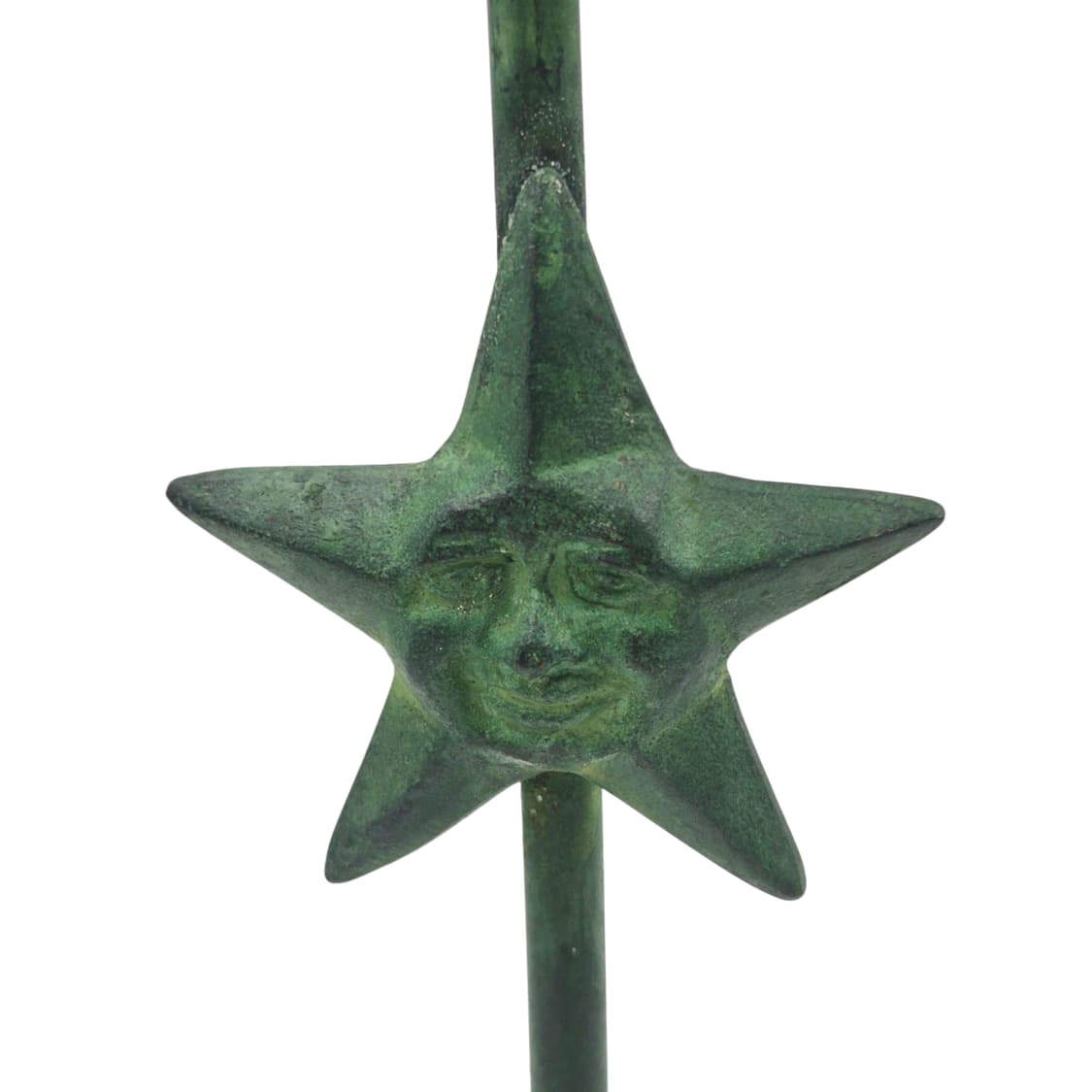 80s 미국 브라스 해와 달 별 스탠드 촛대 1p 상품이미지2