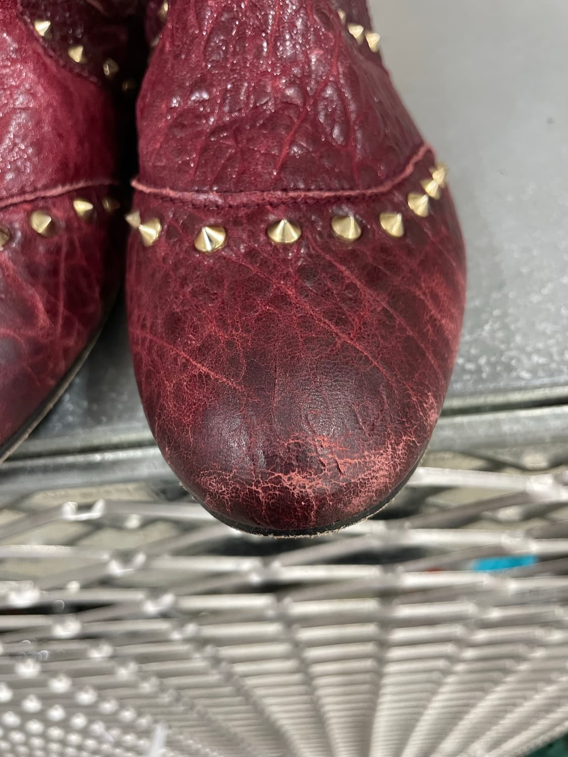 쟈딕 앤 볼태르 레더 스터드 앵클 부츠 40 상품이미지8