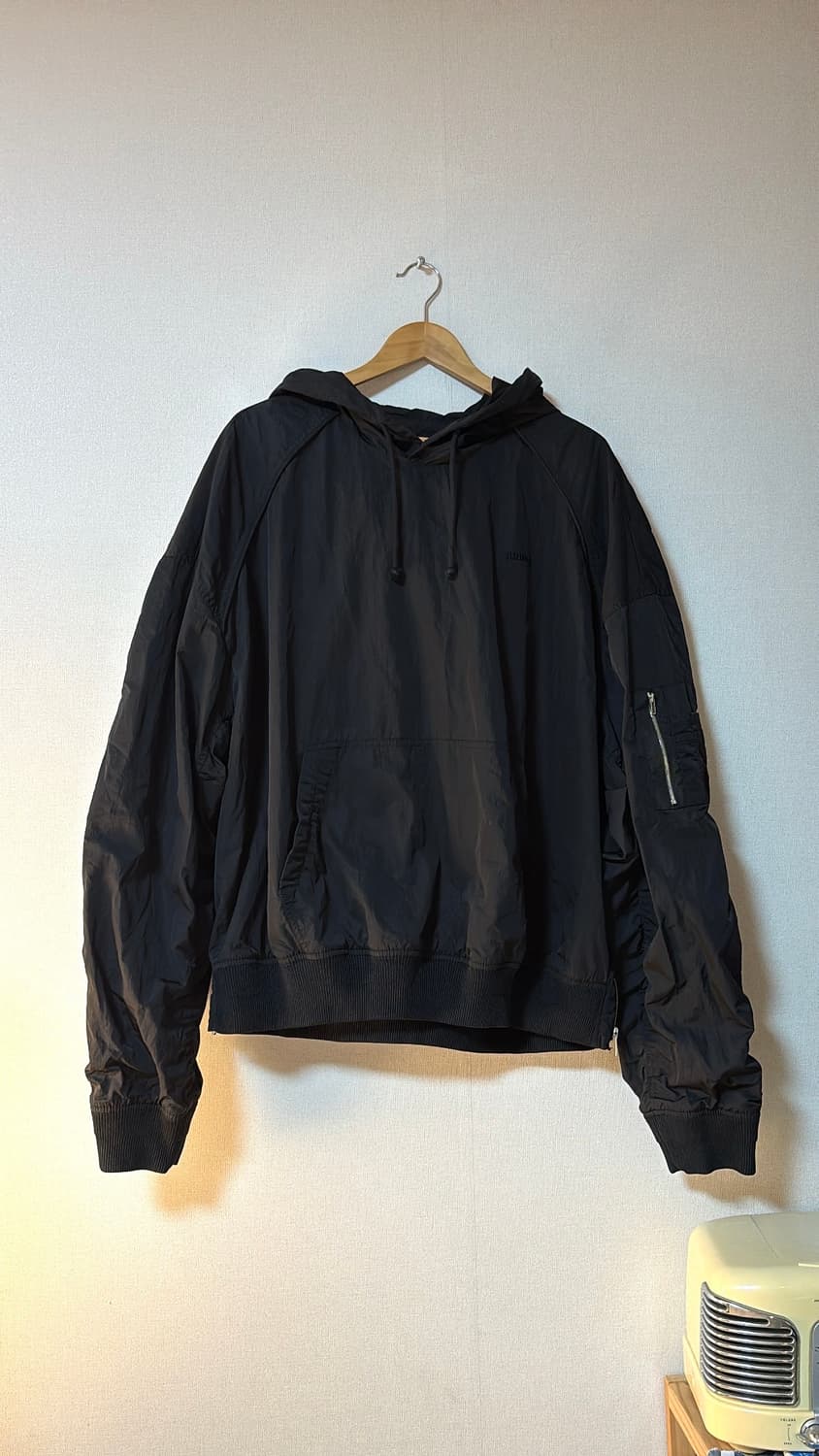 Nylon Zip MA-1 Hoodie  상품이미지2