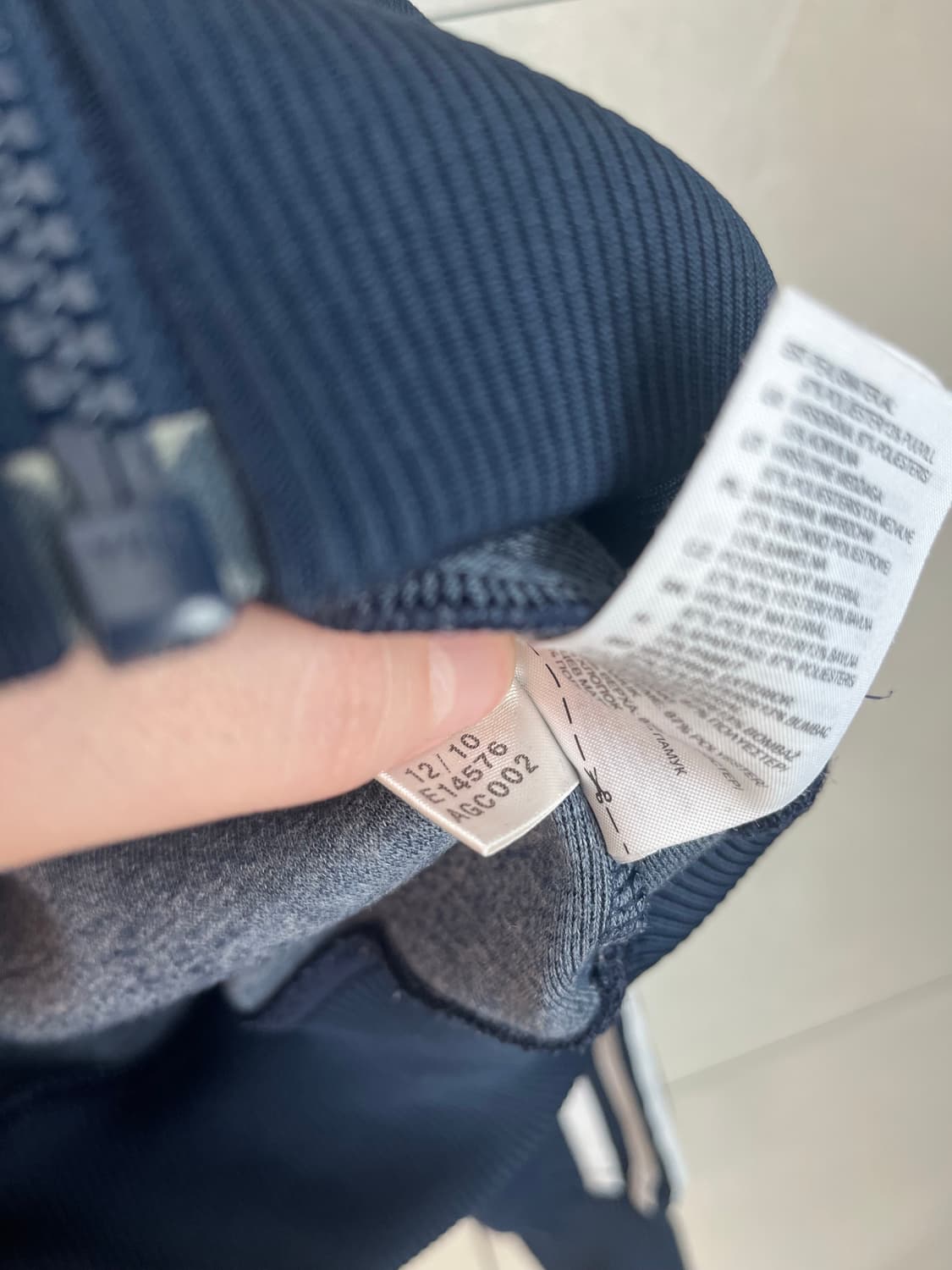 아디다스 파이어버드 대장 후드 져지 네이비 (M) 상품이미지5