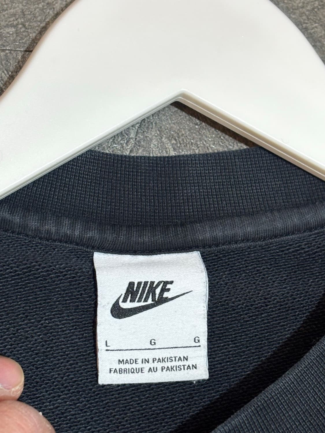 나이키 맨투맨 블랙 L사이즈 상품이미지5
