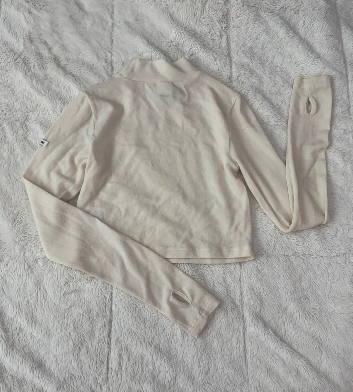 체리퀴리 목폴라 긴팔티 상품이미지2