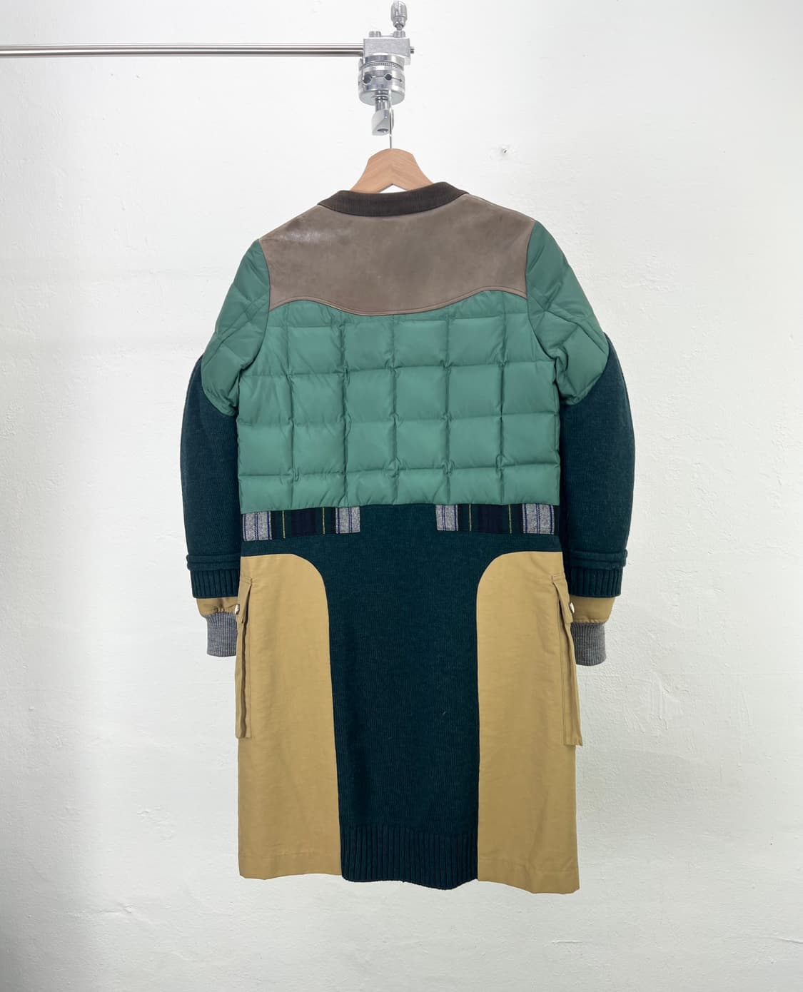 언더커버 08AW 언리얼 패치워크 도킹 다운 자켓 상품이미지6