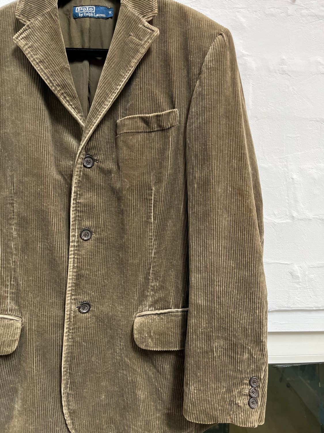 Polo Ralph Lauren 카키 코듀로이 블레이저 M 상품이미지3