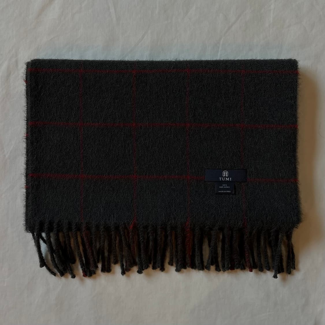 TUMI 페루 베이비 알파카 100 머플러 상품이미지7