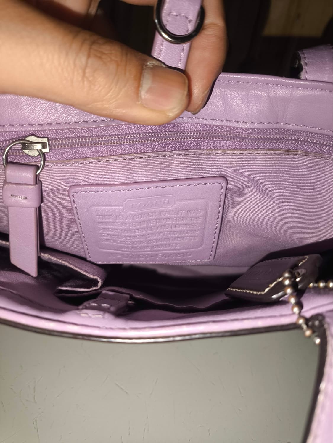 코치 시그니처 미니 토트백 상품이미지7