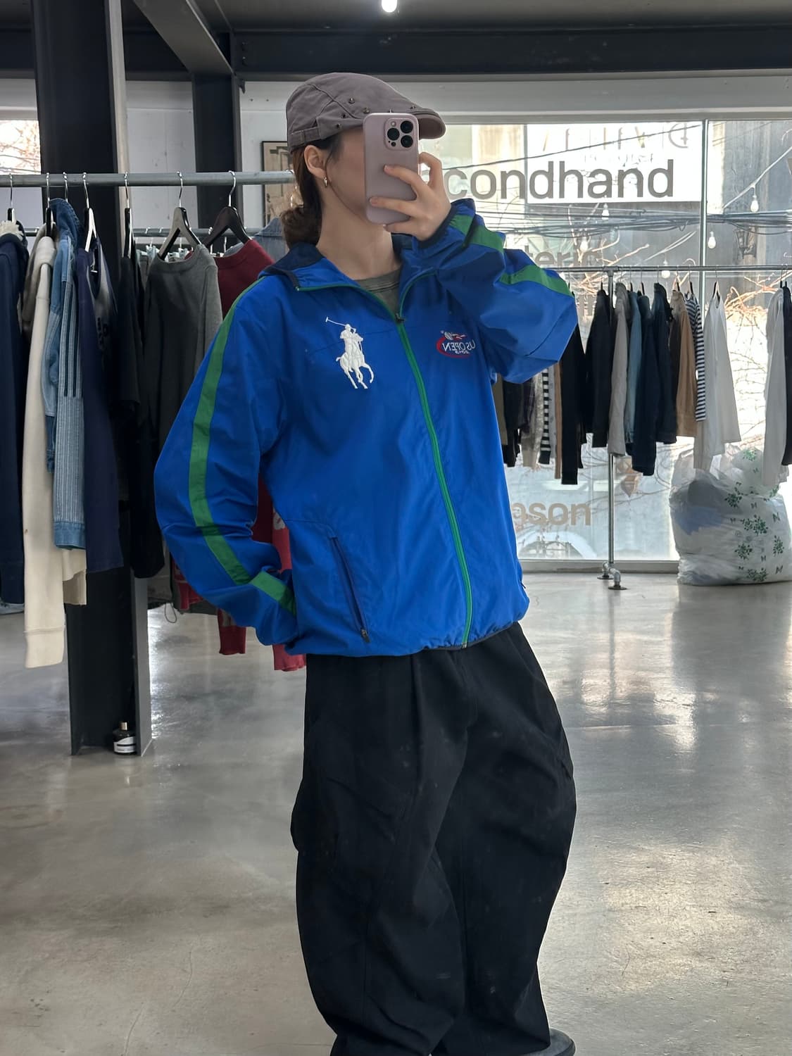 폴로랄프로렌 빅포니 US Open 윈드브레이커 자켓 상품이미지5