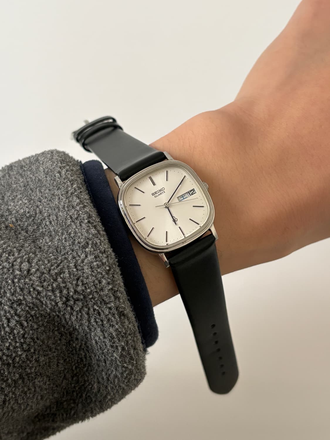 1980s Silver Square Quartz 상품이미지9