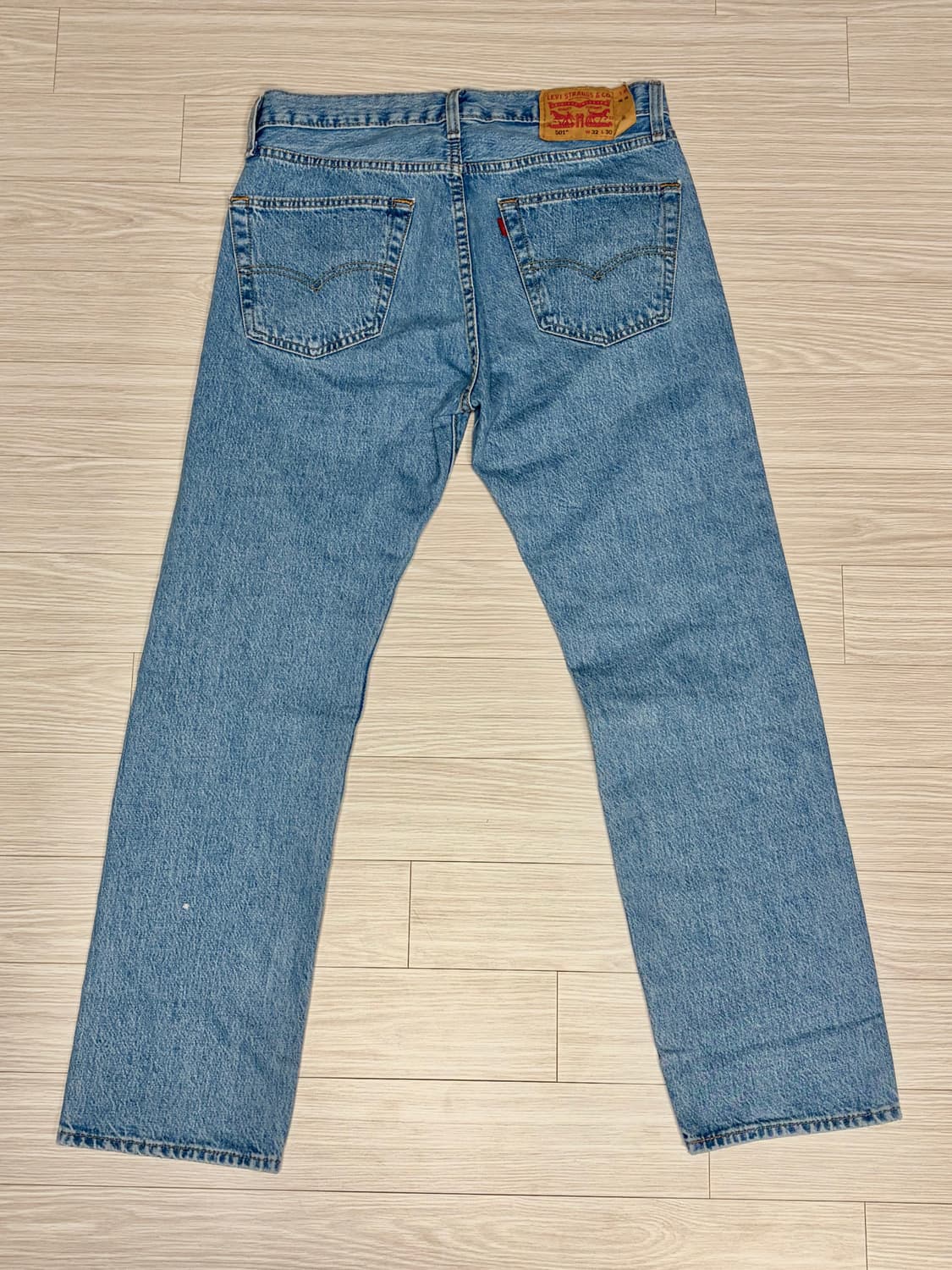 리바이스 501 라이트 인디고 W32 L30 상품이미지2