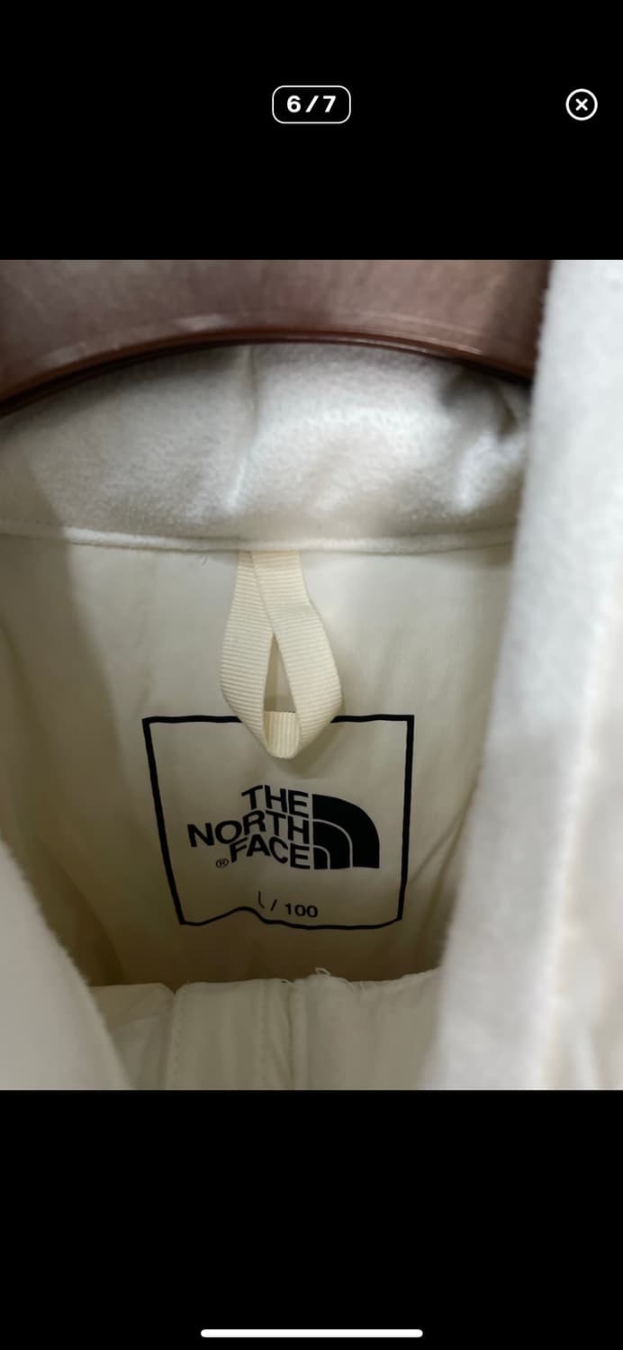 노스페이스 눕시 온 볼 아이보리 패딩 A3386 상품이미지6