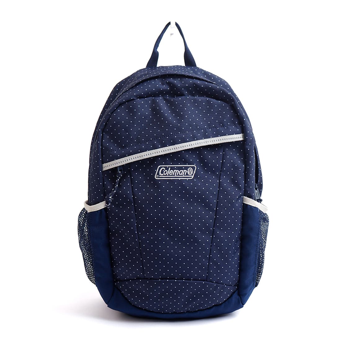 [COLEMAN] 네이비 도트 라이닝 백팩 상품이미지1
