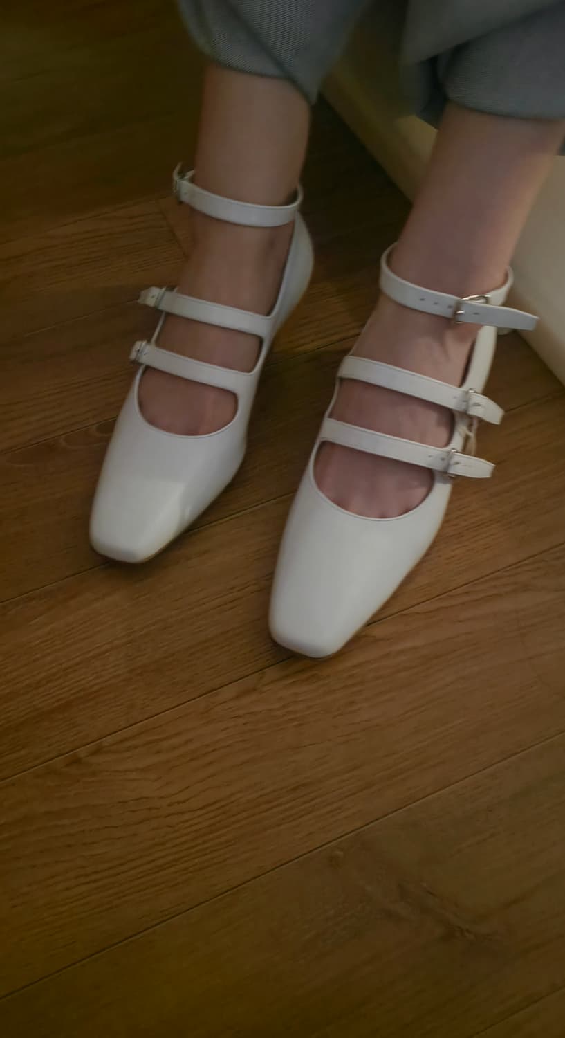 (230)(새상품)메종 마르지엘라 바브스 스트랩 슈즈 상품이미지3