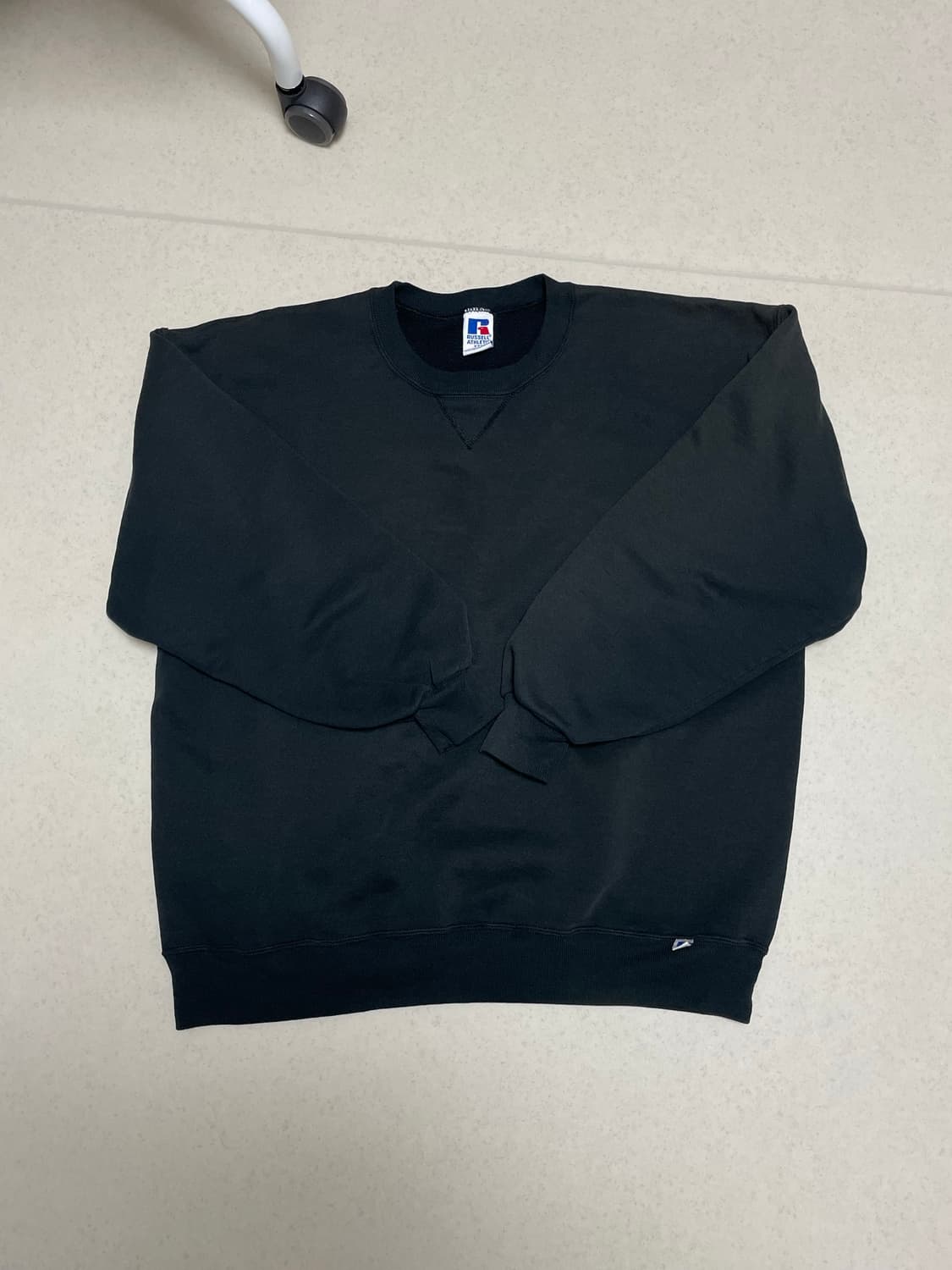 [한국XL]러셀 에슬레틱 블랙 맨투맨 usa xxl 상품이미지2