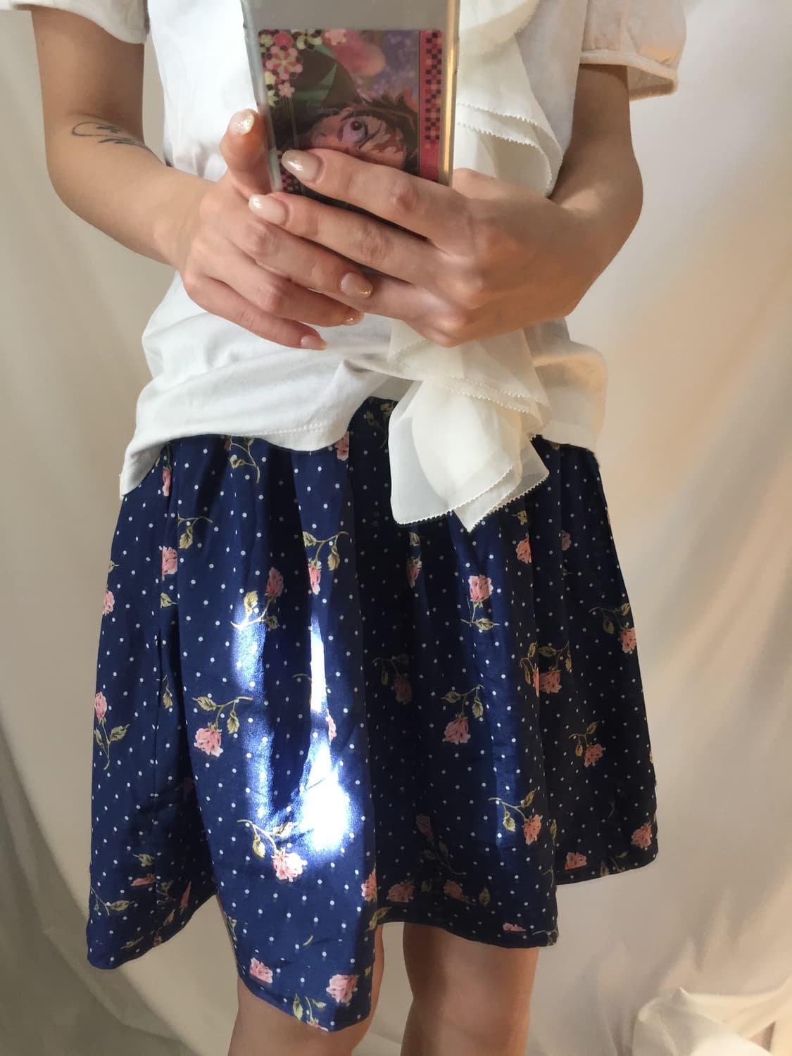 장미 도트 스커트 상품이미지8