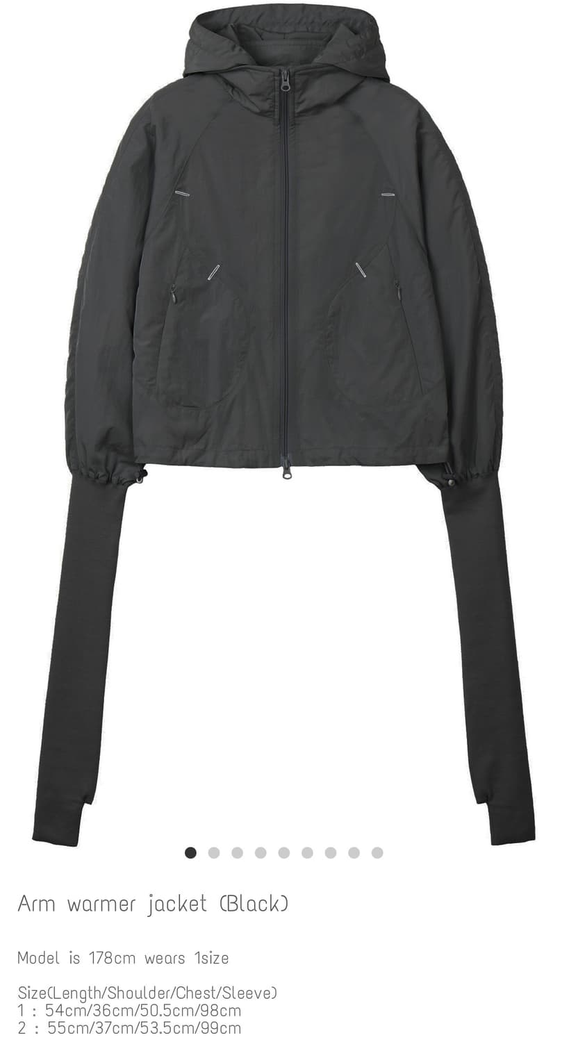 본네 Bonnae 자켓 블랙 상품이미지2