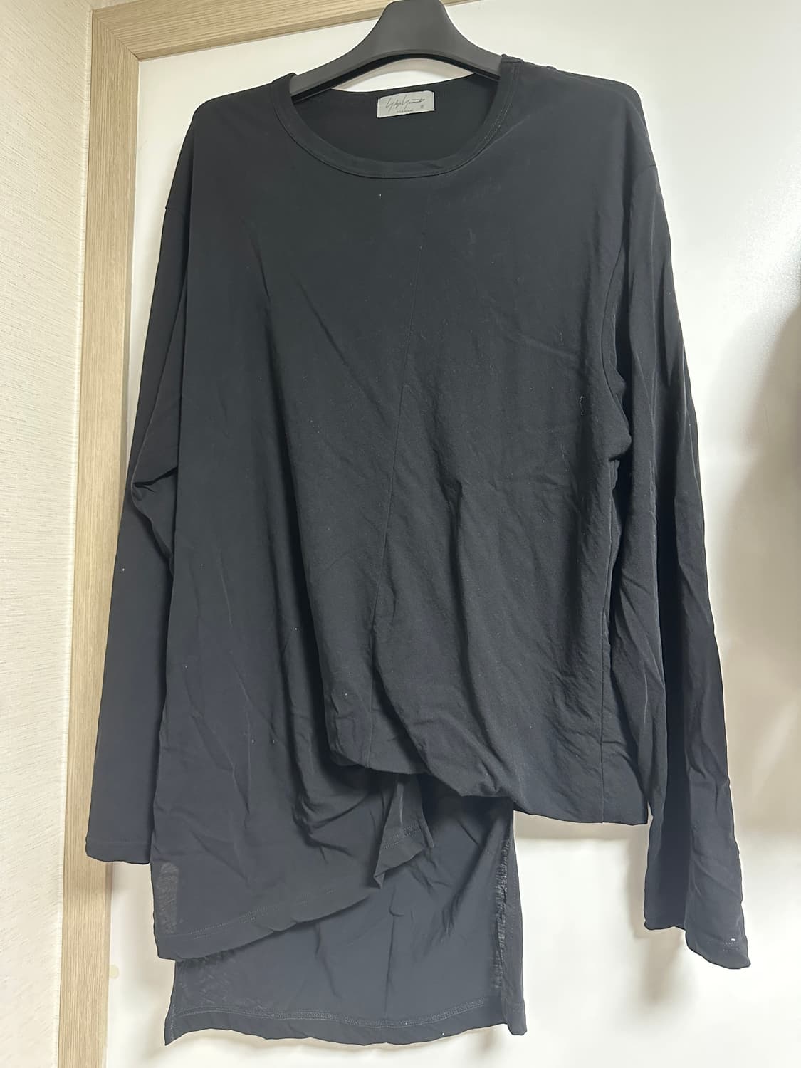 (3) 요지야마모토 비대칭 롱슬리브 상품이미지1