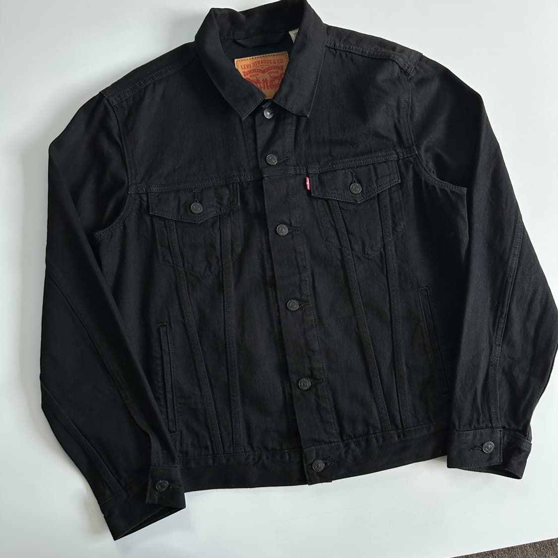 Levi‘s 리바이스 블랙 트러커 자켓 상품이미지1