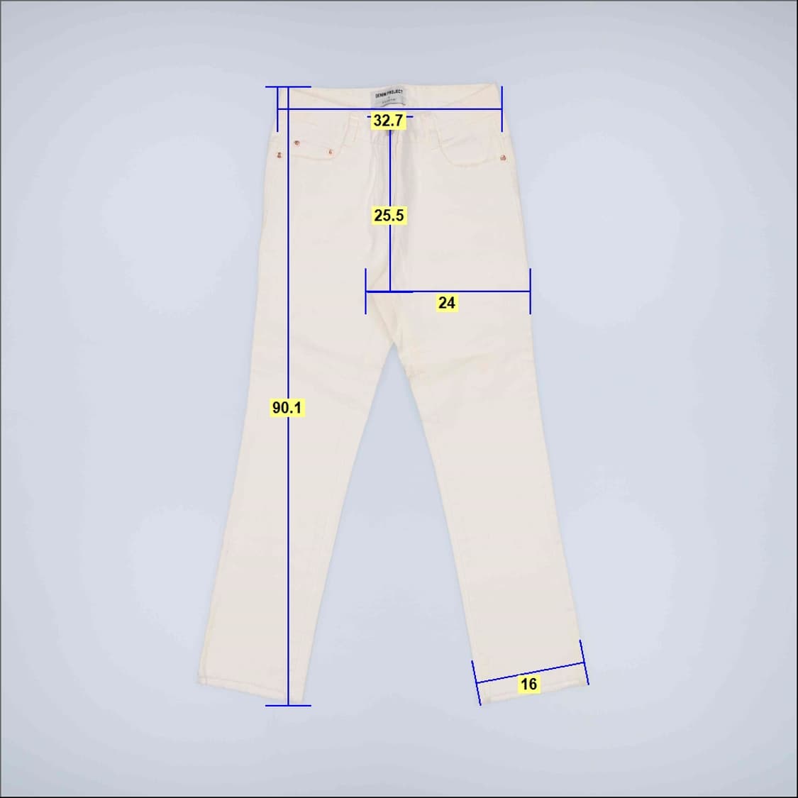 [00S] 데님프로젝트X앳코너 여성 아이보리진 팬츠 1204HR2 상품이미지9