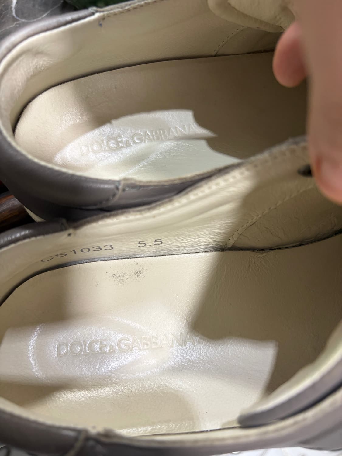 돌체앤가바나 스니커즈 5.5 팝니다 상품이미지7