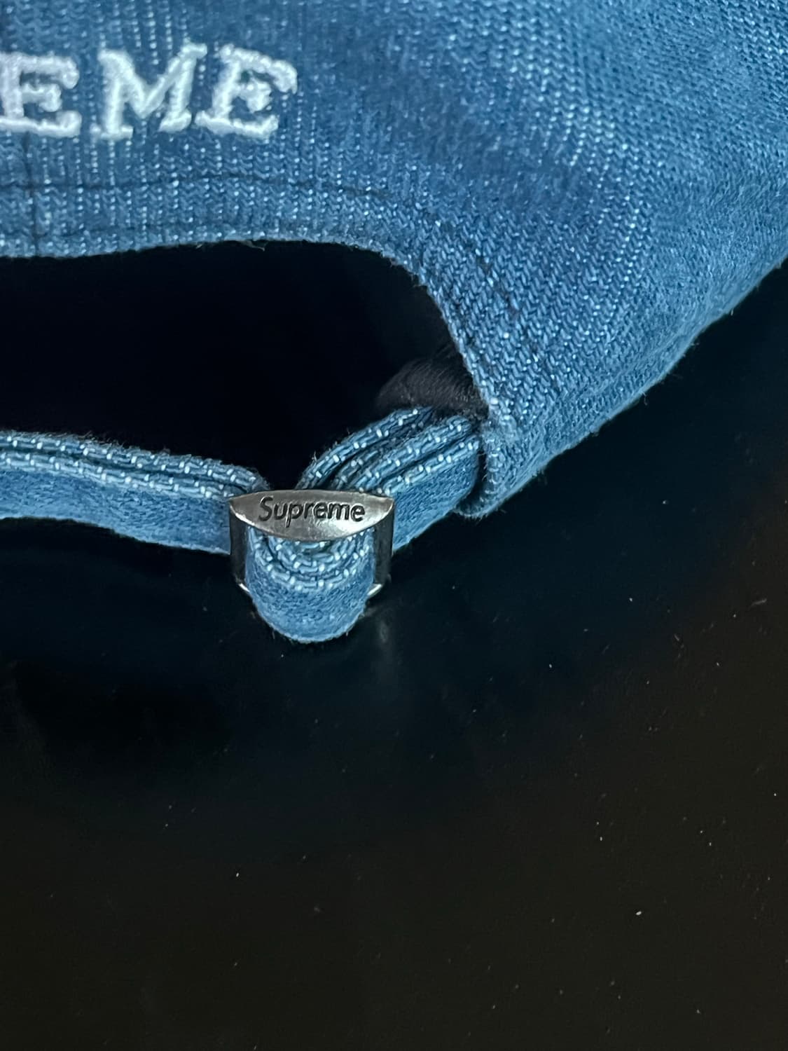 슈프림 데님 볼캡 6패널 상품이미지3