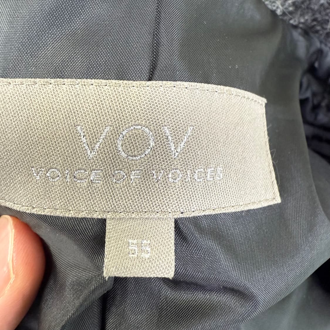 [55] 보브 VOV 니트 울 롱 코트 0105T1 상품이미지3