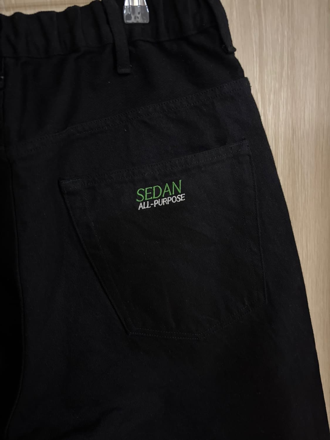 세단올퍼포즈 25ss CLASSIC FIT 5P PANTS 블랙 XL 상품이미지5