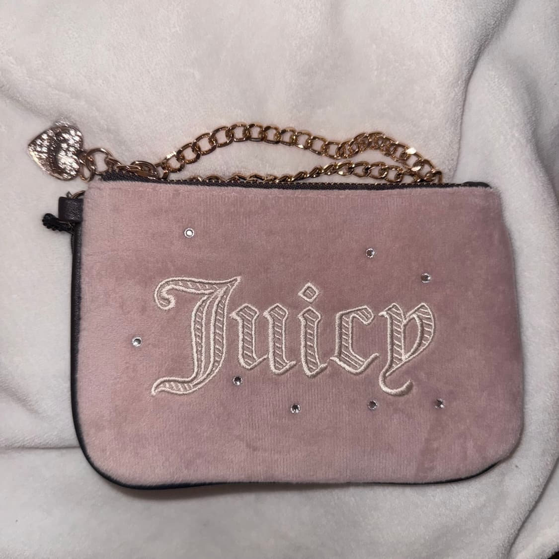 쥬시꾸뛰르 미니백 핑크 파우치 베이비베어 베메클 갸루 상품이미지1