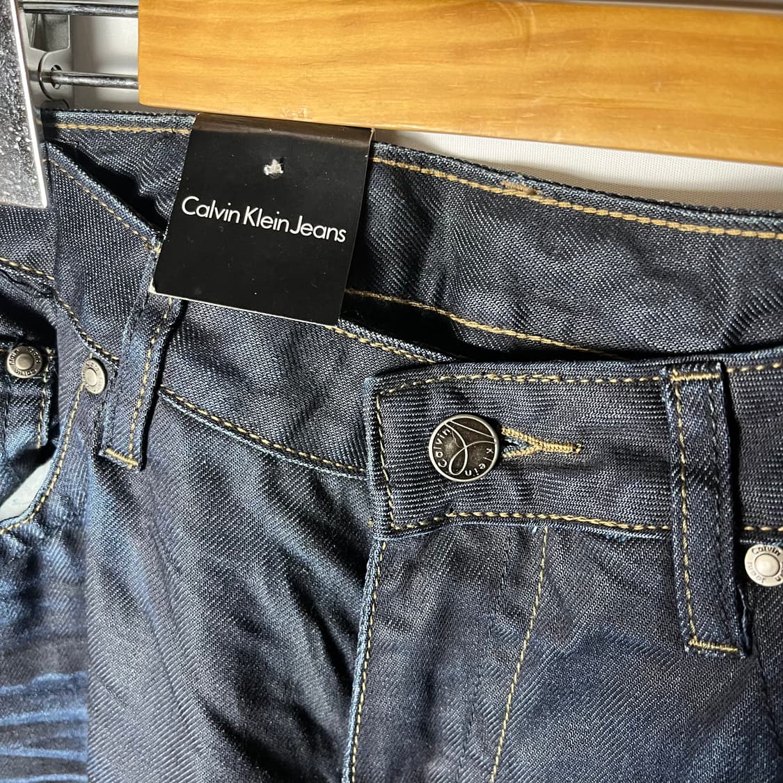 [Calvin Klein] 캘빈클라인 진스 페이딩 플리츠 데님팬츠 상품이미지5