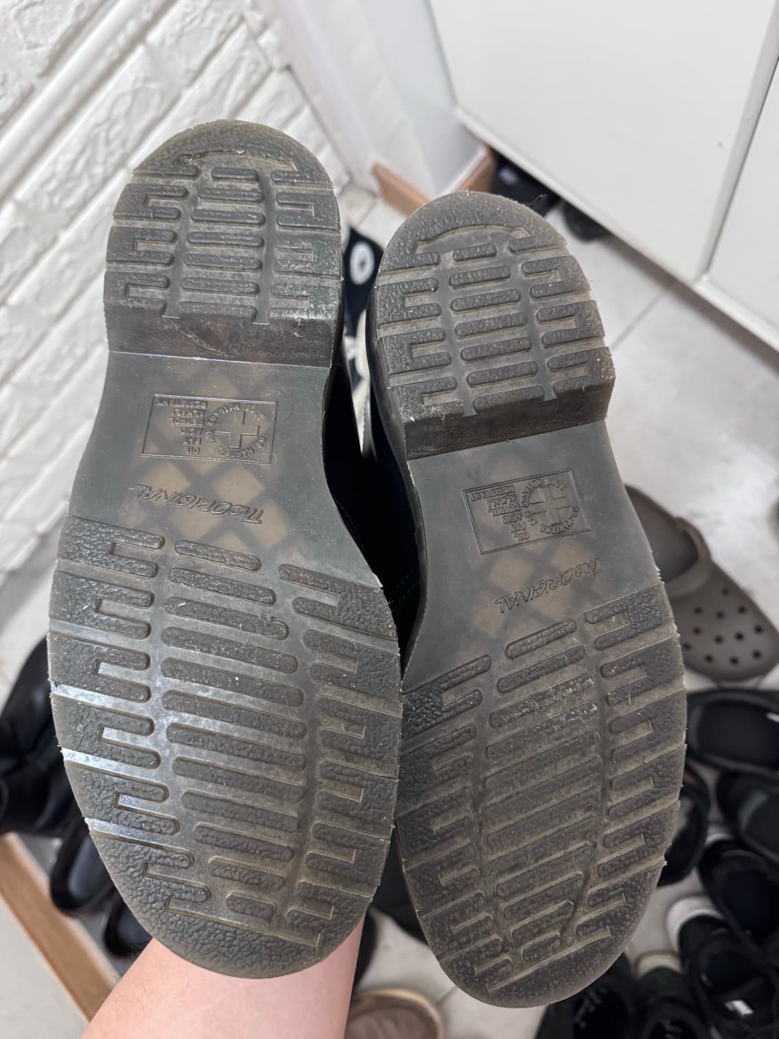 닥터마틴 1461 ws 270 화이트 스티치 상품이미지6