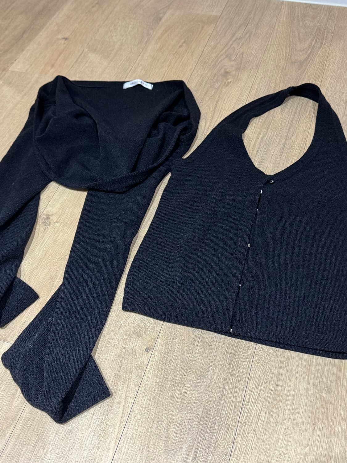 벨리아르 홀터넥 가디건 세트 상품이미지1