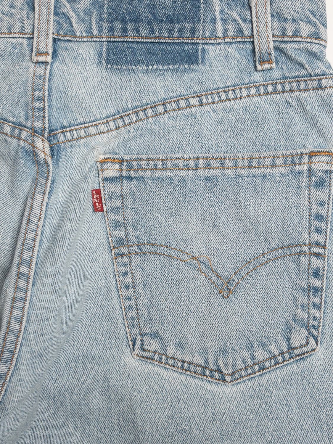 90’s 미제 리바이스 567 루즈 핏 엑스트라 와이드 레그 32x32 상품이미지8