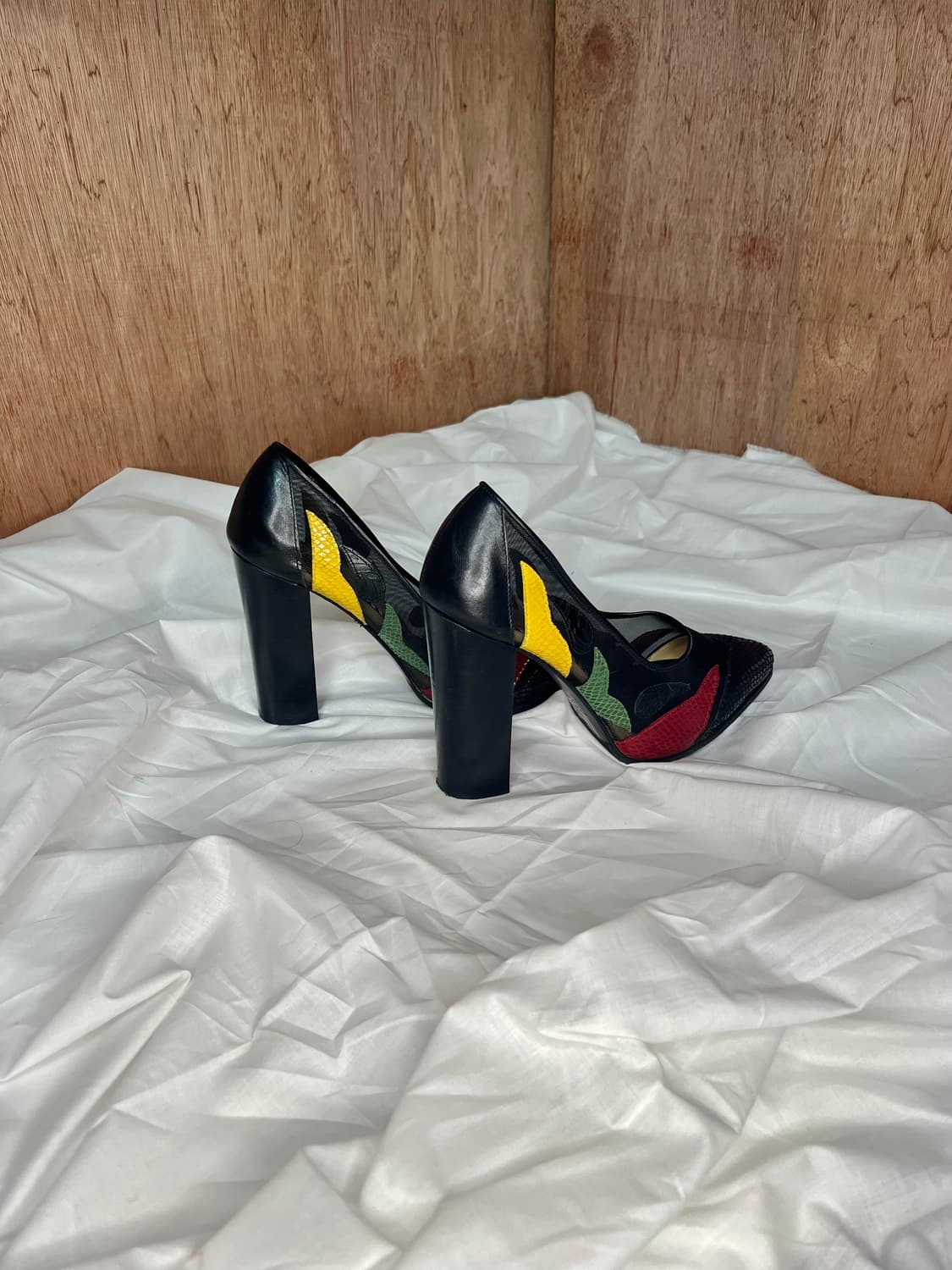 Toga Pulla Mesh leather layered hills 상품이미지2