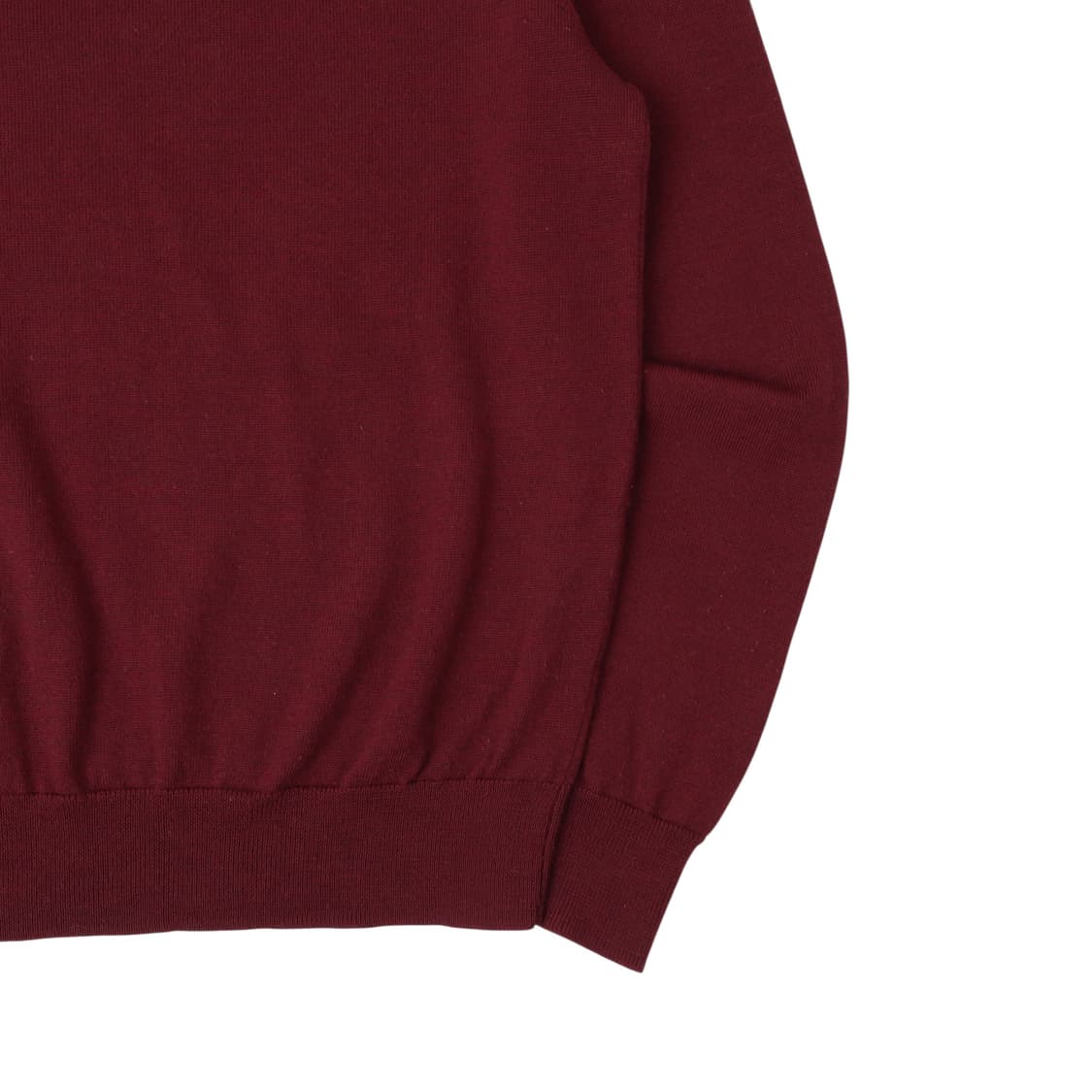 브룩스브라더스 버건디 엑스트라파인 메리노울 버튼업 니트 상품이미지7