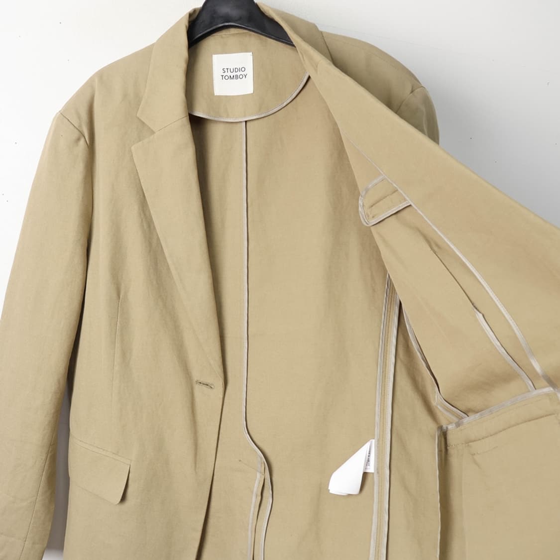 55/스튜디오톰보이 와이드숄더 오버핏 자켓 상품이미지7