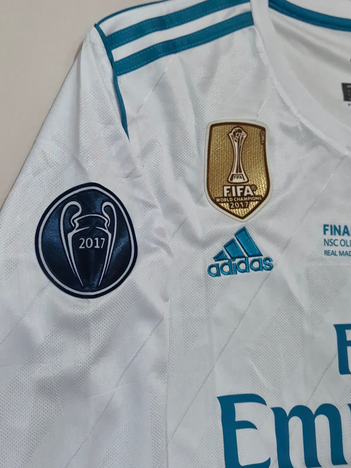 17-18 레알마드리드 가레스 베일 긴팔유니폼 L 상품이미지4